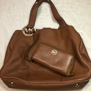 Michael kors bag and wallet
